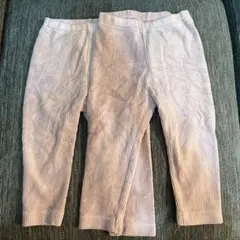 UNIQLO ベビー　80 ズボン　冬　お揃い　双子　まとめ売り
