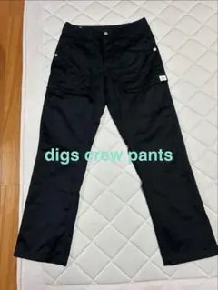 ササフラス　digs crew pants M ダークネイビーのサムネイル