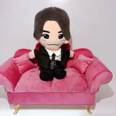 はぴぬい　ちびぬい　黒スーツ　Aぇ! group ぬい服のサムネイル