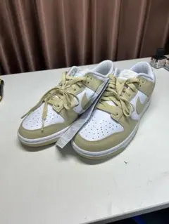 Nike Dunk Low ホワイト/ベージュ 新品タグ付き