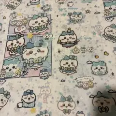ちいかわ　ハチワレ　布　生地　綿ポリ素材