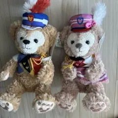 ダッフィーとフレンズ ぬいぐるみセット　35周年 ハッピーマーチングファン　4体