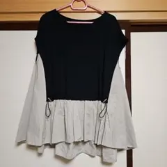 ドロワットロートレアモン　切り替え フレアカットソーのサムネイル