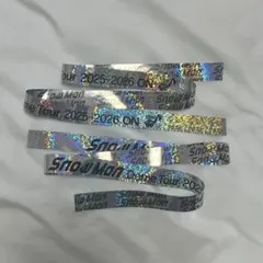 Snow Man Dome Tour 2025-2026 ON 銀テ フル2本