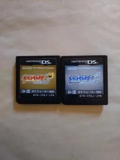 4/26期間限定割引！NDS用ソフト「ポケットモンスター2本セット(ジャンク)」
