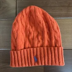 Ralph Laurenケーブル編み ニット帽