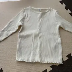 ユニクロ　白トップス　110