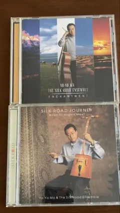 YO-YO Maザ・シルクロード・エンセンブルのCD2枚セット（国内盤）です。