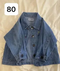 デニムジャケット しまむら littleweekend 80