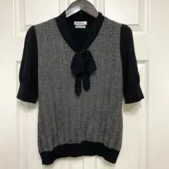 ニューヨーカー　ハーフ袖ニット 秋物