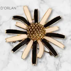 D'ORLAN ブローチ&イヤリング　セット　ヴィンテージ　ビンテージ　オールド D'ORLAN ドーラン ヴィンテージ ブローチ 美品｜Yahoo!フリマ