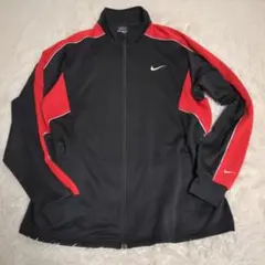 ナイキ NIKE　トラックジャケット　スウッシュ　刺繍ロゴ　XXL 　袖ロゴ