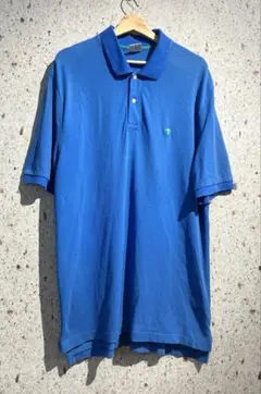 BROOKS BROTHERS ポロシャツ　ブルックスブラザーズ　ブルー　鹿子