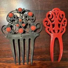 フラメンコ用　ペイネタ2点セット