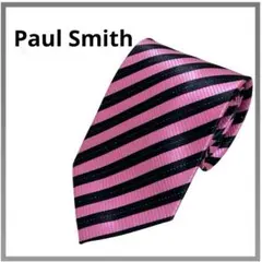 Paul Smith ポールスミス ネクタイ ピンク 英国製 シルク100% 絹