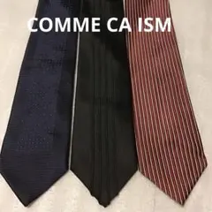 COMME CA ISM ネクタイ3本セット