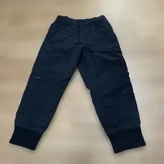 UNIQLO キッズ 長ズボン S ネイビー　裏フリース