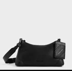 CHARLES & KEITHバッグ 黒 レディース チェーン