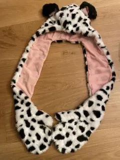 ディズニー 101匹わんちゃん ダルメシアン マフラー ファンキャップ