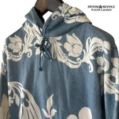 DENIM&SUPPLY RALPH LAUREN/インディゴボタニカルパーカー