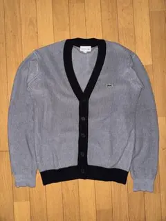 LACOSTE カーディガン S グレー