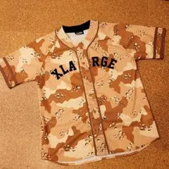 希少 極美品 人気 XLARGE ベースボールシャツ Lサイズ