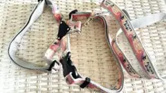 【新品未使用】PERSON'S 犬用ハーネス リードセットL 中・大型犬 ピンク