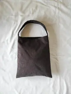 まみ様　専用　　コーデュロイ　ワンハンドル　トートバッグ（グレー）