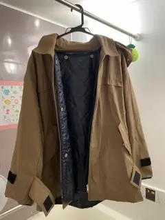 フード付き　ブラウンジャケット　KBF コート