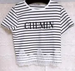 Apuweiser-riche レーストリム刺繍ロゴTシャツ - メルカリ