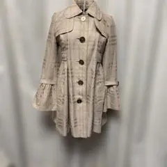 バーバリー トレンチコート　チェック柄 ベージュ