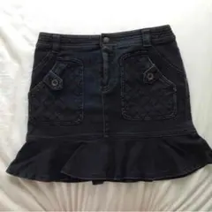 VIVA YOU デニムフレアミニスカート／スナイデル,リリーブラウン好きな方♡