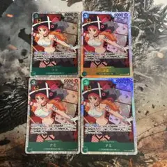 ワンピースカード ナミ SR 4枚 頂上決戦 op02