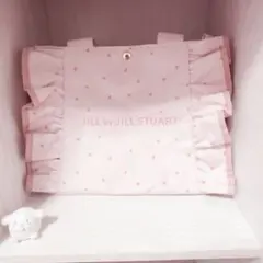 JILL by JILLSTUART ハートフリルトートバッグ ピンク