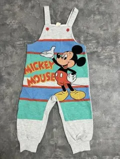 Disney ミッキーマウス オーバーオール 100