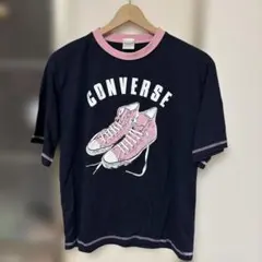 CONVERSE スニーカー プリント Tシャツ 140