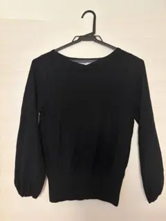 BABYLONE ニット　ブラックのサムネイル