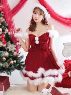 Jewels クリスマス サンタ コスプレ 衣装 レッドのサムネイル