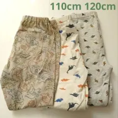 キッズ　ユニクロ プティマイン 恐竜レギンスまとめ売り