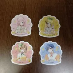 初音ミクフリューくじ ステッカーセット4枚