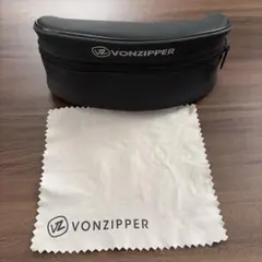 VONZIPPERボンジッパー グラスケース クリーニングクロス付 ブラックのサムネイル