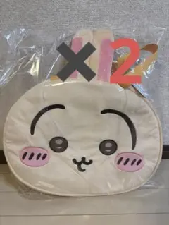 ちいかわ　おかおBIGボストンバッグ　うさぎ　2個セット