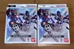 ガンダムカードゲーム　スタートデッキ　ヒロイックビギニング　2つ　デッキのみ