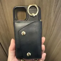 ブラック iPhone11pro用ケース