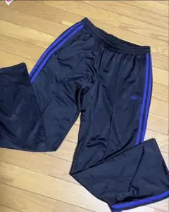 アディダスオリジナルス　ブラック/パープル ジョガーパンツ M