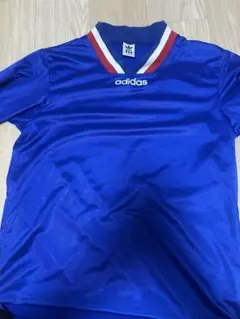 adidas ゲームシャツ 00s 万国旗タグ 襟付 ユニフォーム y2k - メルカリ