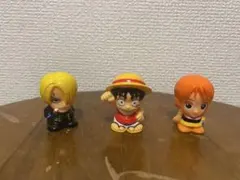 ワンピース 指人形　3体セット