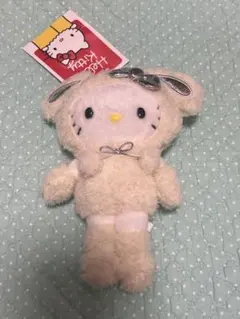 【正規品】　ハローキティ展 マスコット 京都会場限定　雪うさぎ　新品　キティ