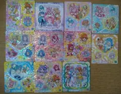 プリキュア　シール　１１枚セット