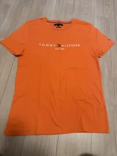 TOMMY HILFIGER オレンジ Tシャツ Mサイズ